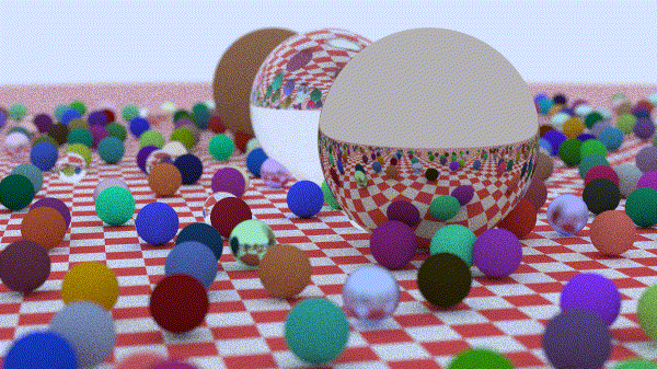 Ray Tracing Animation 2